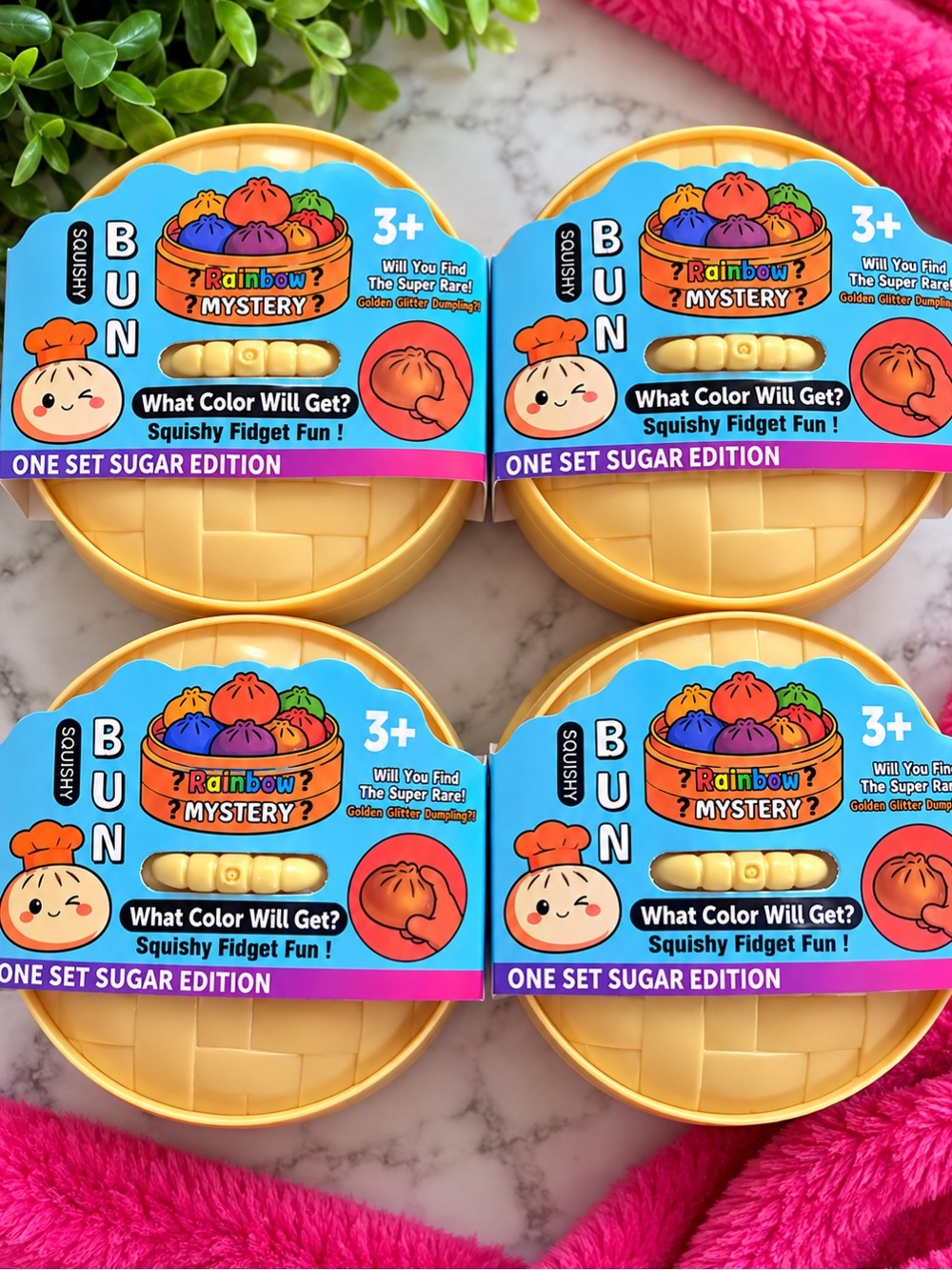 Dumpling Squishy Bundle of 4 Brand New